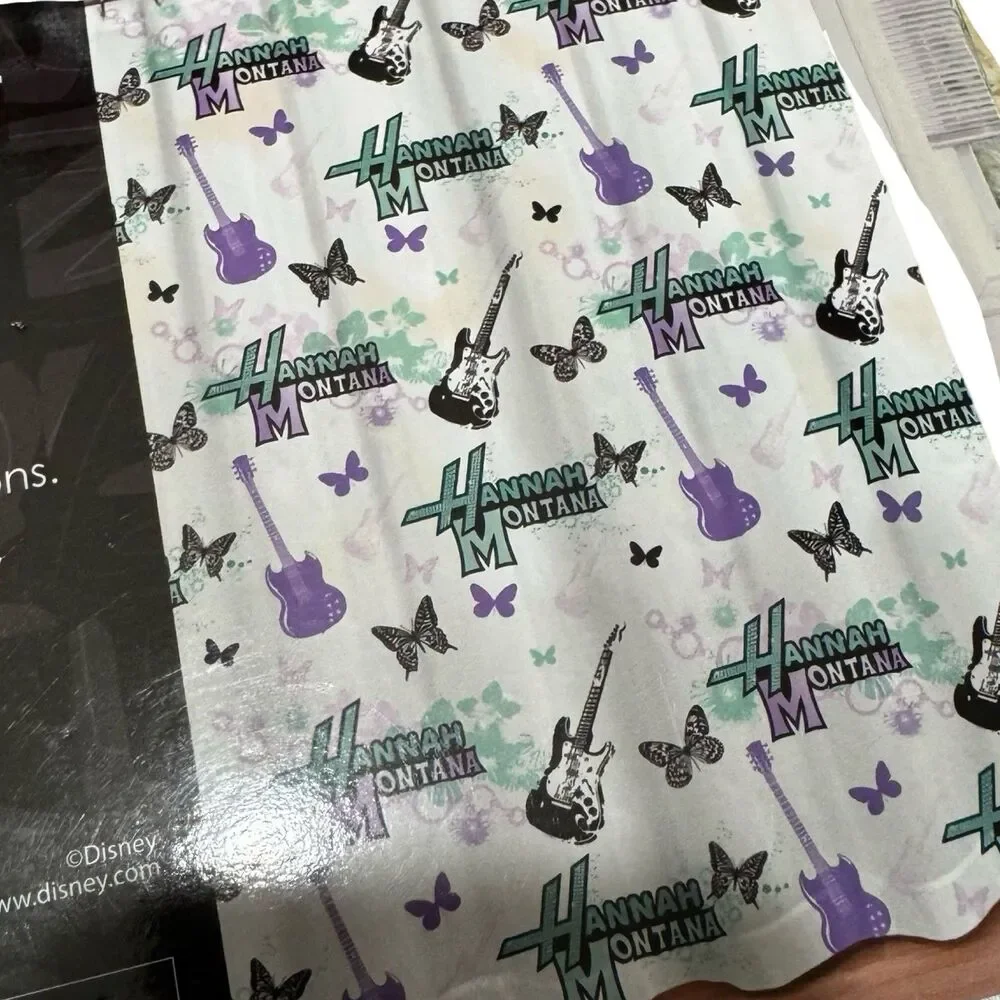 Disney Hannah Montana 13 Pc Shower Curtain Set New